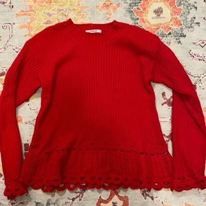 Derek Lam Crochet Sweater